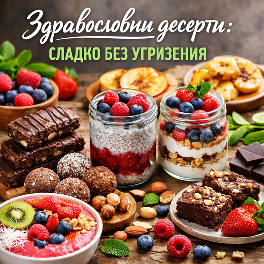 Здравословни десерти: сладко без угризения
