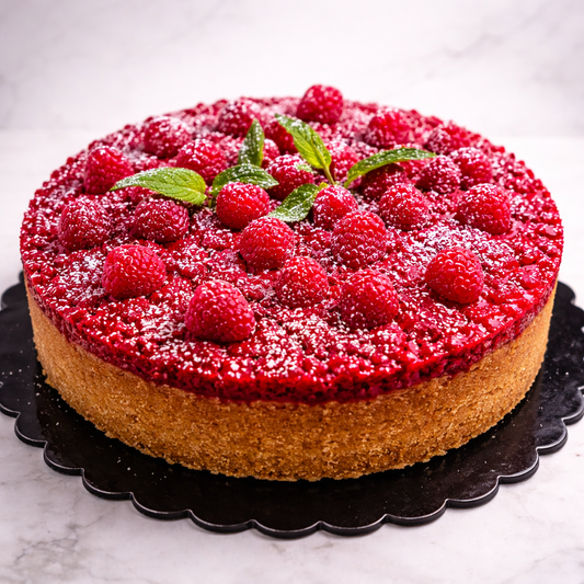 Чийзкейк с малини